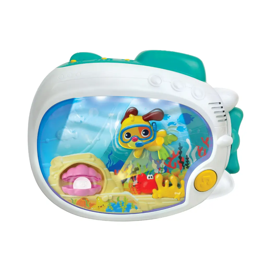 WINFUN 3-in-1 Soothing Seas Nachtlampje met muziekdoos, projector en nachtlampje