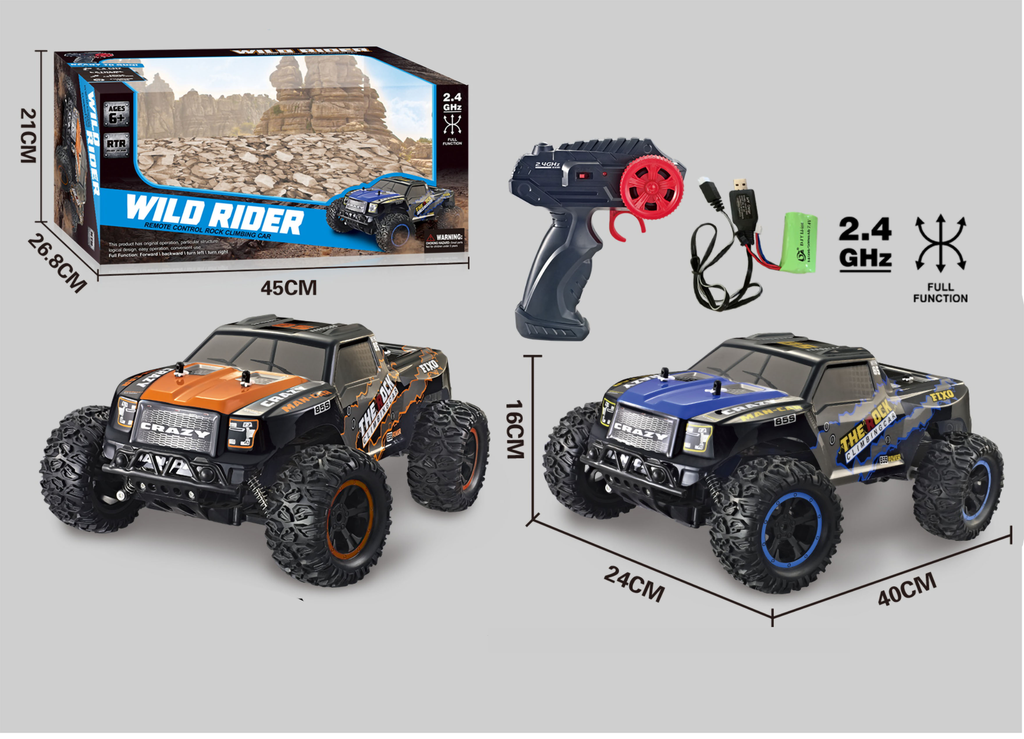 R/C telegeleide beach buggy 1/10 12 km/h
