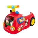 KIDDIELAND Mickey Ride 'N Go Ride-On with Sound and Lights, including Zoom Storage Box