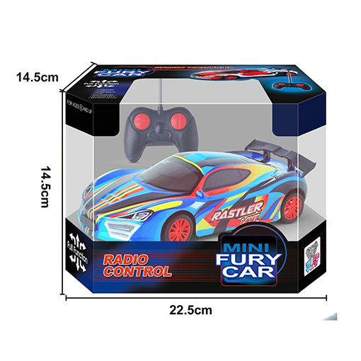 R/C Mini Fury auto 1/24 27mhz