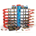 Garage parking 7 niveaux + 10 véhicules en métal