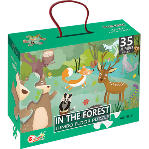 Waldtiere-Puzzle 35 Teile