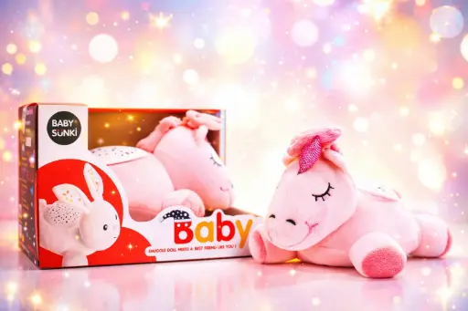 [1814-1] PACIFIIFY EINHORN-SCHEINWERFER MIT LICHT UND TON