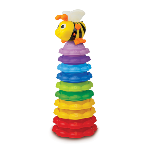[000650-NL] WINFUN Stack 'N Learn Bee en zonnebloemen