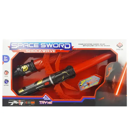 [8108-6] SPACE SWORD 2in1 intrekbaar zwaard