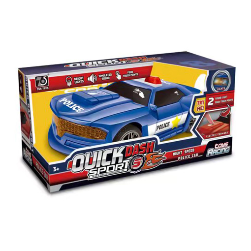 [765-8] Police vehicle with light and sound