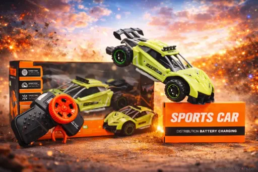 [9050-1F] R/C 1/24 ferngesteuerter Sportwagen 12 km/h, 2,4 GHz