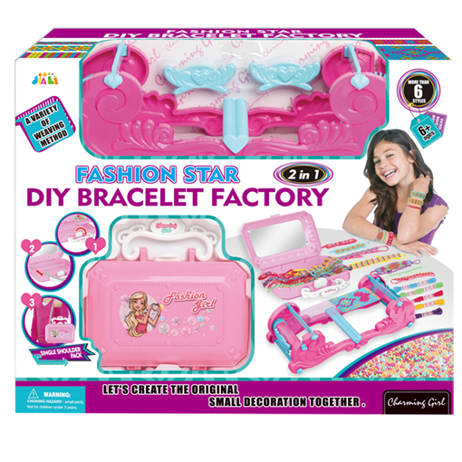 [868-74] Creative Indian bracelet machine kit with storage box