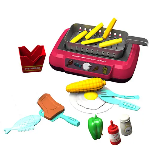 Plancha-grillset met licht en geluid