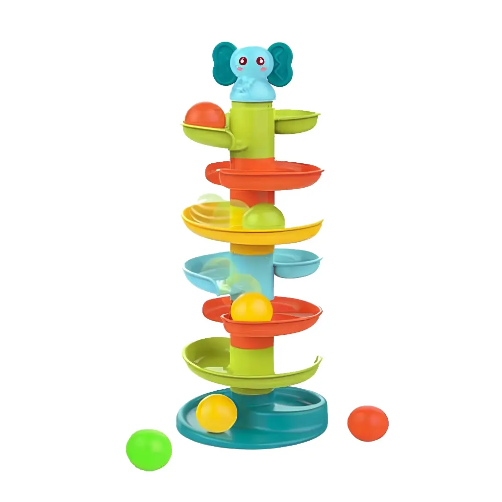 HUANGER Colorful elephant ball track
