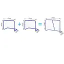 Goal de football 2 en 1