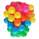 100 Balles 7 cm par sac, 5 couleurs