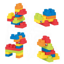 SOFT GLUE can bite boy building blocks,96pcs