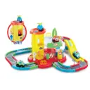 F/W F/W "Cartoon" racebaan met parkeerplaats