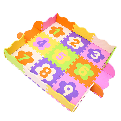 [SJL-H1464] Puzzle mat figures EVA FOAM 16 pieces