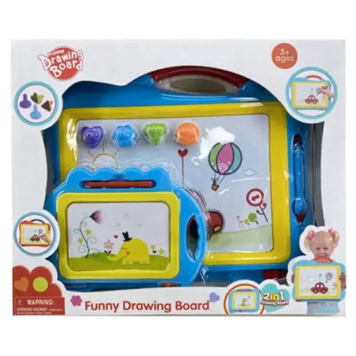 Magische bord kleur + tableau de voyage inclus