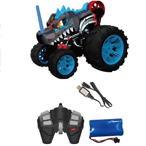[333-WL22162] CRAZON R/C Voiture télécommandée Shark, 5 roues 2.4GHz