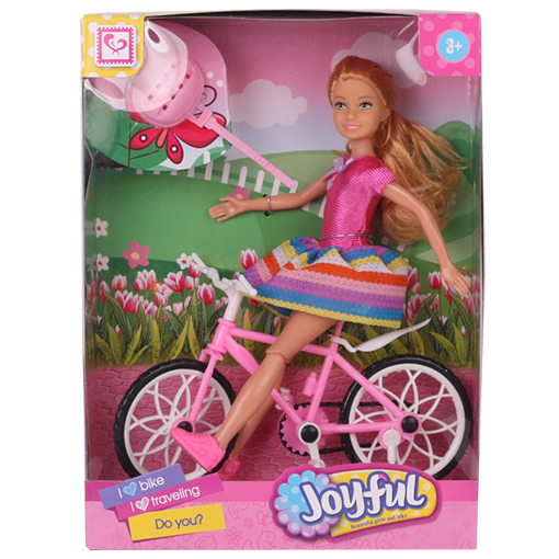[2018] CUTE GIRL Pop 23 cm met fiets