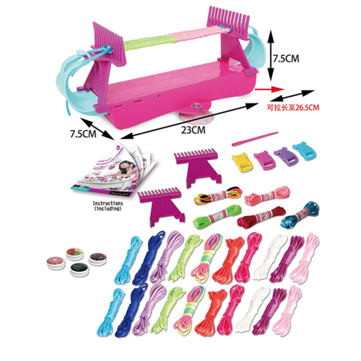 [868-99] Creative kit: loom machine and bracelets