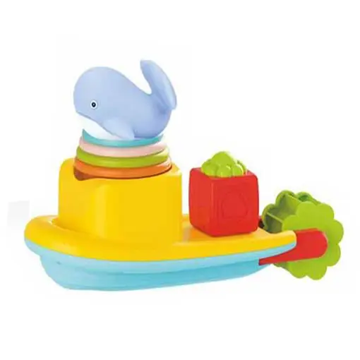 [HE0270] HUANGER Stacking boat toy